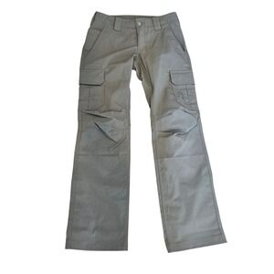 Under Armour Storm Tactical Cargo Pants Womens 4 Green Outdoor Hiking Outdoors